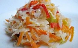 How to deliciously prepare sauerkraut with bell peppers for the winter
