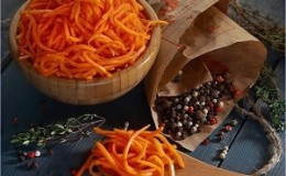What is the calorie content of Korean carrots and can you eat them while losing weight?
