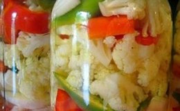 Cauliflower for the winter: simple recipes for preparing delicious preparations without sterilization