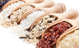 What types of rice are there and what are their characteristics?