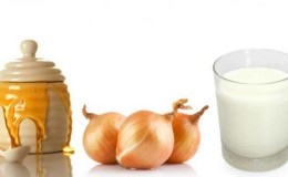 The best recipes with onions and milk for children's cough