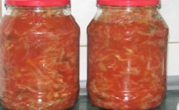 The best recipes for preparing cabbage in tomato juice for the winter without sterilization