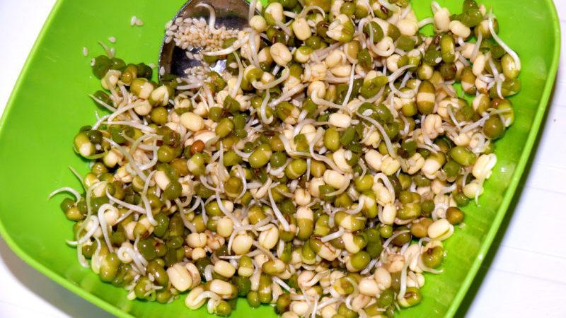 A real find for those losing weight and raw foodists: how to germinate mung bean at home and how to eat it correctly