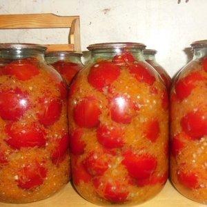 Cooking tomatoes in jelly for the winter Awesome: all guests will ask for the recipe