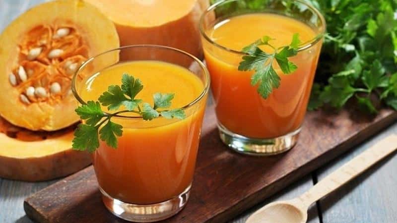 How to make freshly squeezed pumpkin juice: the best recipes with the addition of vegetables and fruits, use for treatment