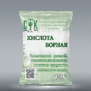We treat a popular tomato disease easily and quickly: boric acid against late blight on tomatoes