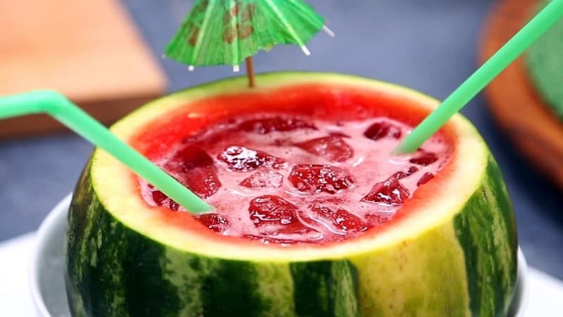 The benefits of watermelon juice and how to prepare it correctly at home