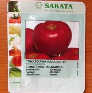 Hybrid variety from Japanese breeders - Pink Paradise F1 tomato