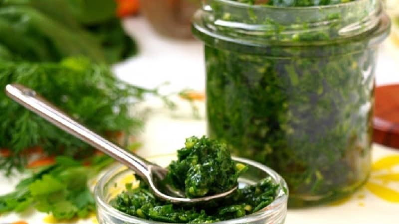 Dill sauce recipes for the winter: prepare a delicious dressing with your own hands