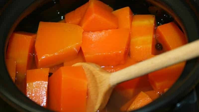 How to cook delicious and healthy pumpkin compote: the best recipes and tips for making twists for the winter
