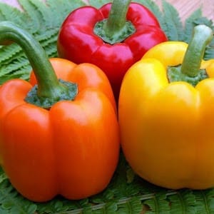 What vitamins are in bell peppers and how are they good for the body?