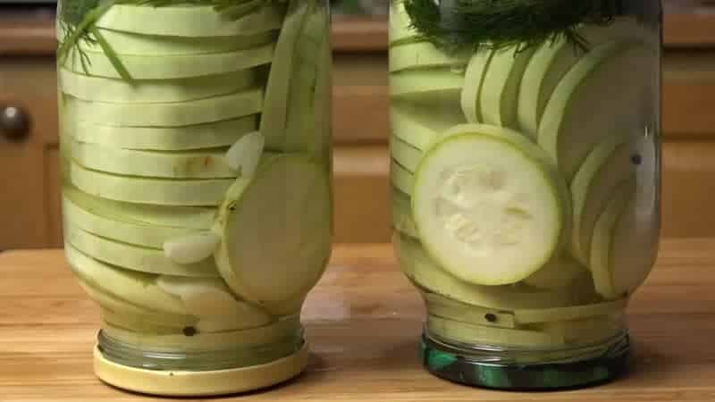 A selection of the top 20 most delicious ways to pickle zucchini in jars for the winter