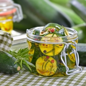 A selection of the top 20 most delicious ways to pickle zucchini in jars for the winter