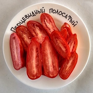 An exotic variety of tomatoes for real gourmets – Pepper tomatoes for salads and canning