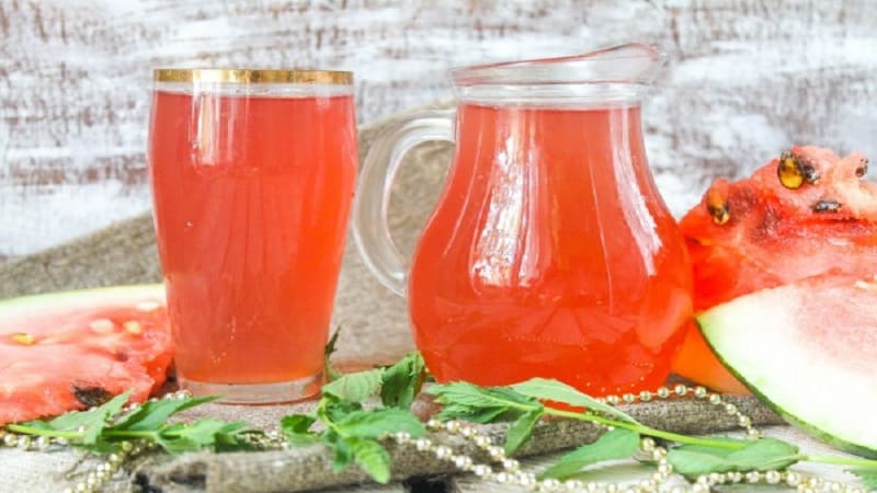 How to cook a tasty and healthy watermelon compote: the best recipes for a refreshing drink and preparations for the winter
