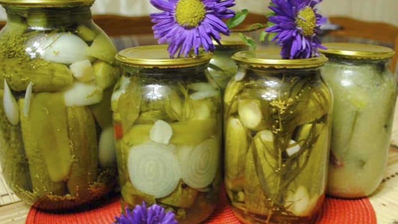 How to prepare fragrant and crispy cucumbers with mustard for the winter
