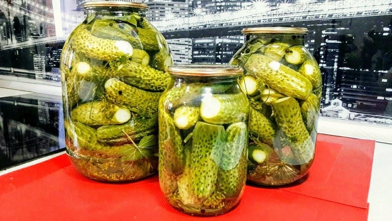 Why jars of cucumbers explode and what to do to avoid it