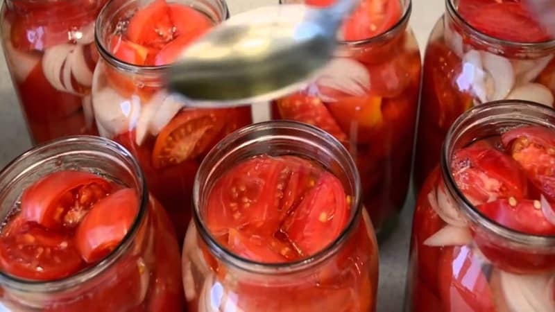 How to cook tomatoes in slices for the winter: a selection of the best recipes for preserving tomato slices