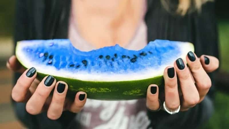 Do blue watermelons exist or is it an internet myth?
