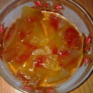 How to make delicious and simple jam from watermelon rinds