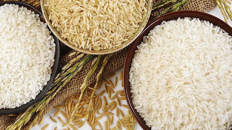 Can an allergy to rice occur and how does it manifest itself?