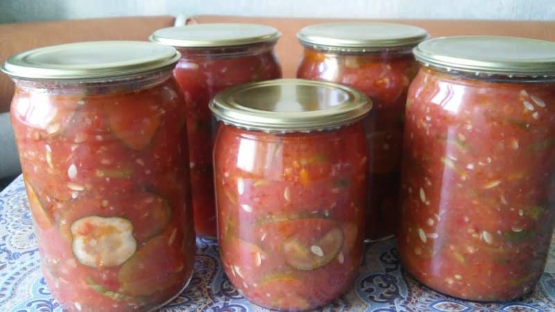 The most delicious recipes for pickling cucumbers in tomato sauce for the winter