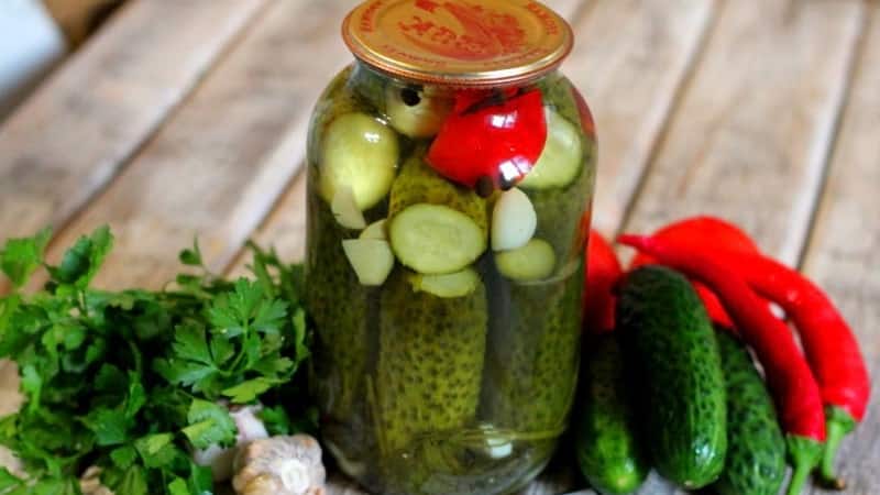 Recipes for preparing the most delicious cucumbers without vinegar for the winter