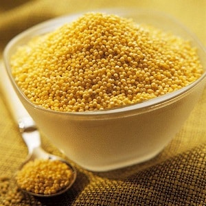 What grain is millet made from and why is it needed?