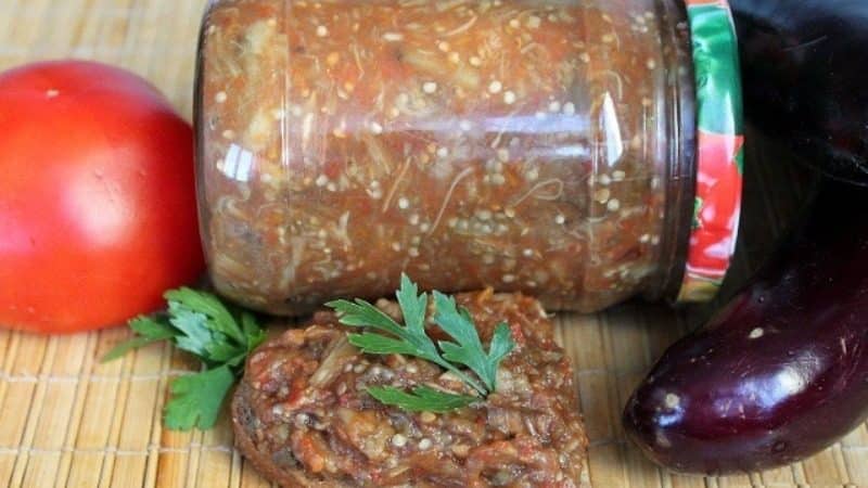 How to prepare delicious pickled eggplants without sterilization for the winter