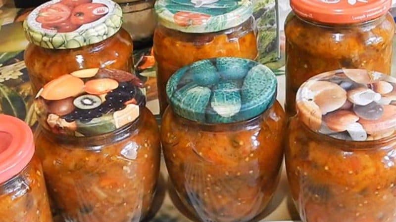 How to prepare delicious pickled eggplants without sterilization for the winter