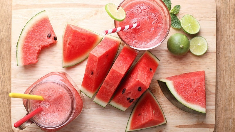 Cleaning the intestines with watermelon: recipes