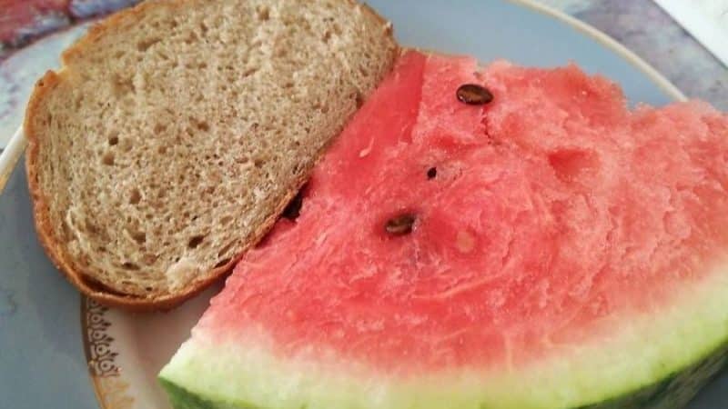 Cleaning the intestines with watermelon: recipes