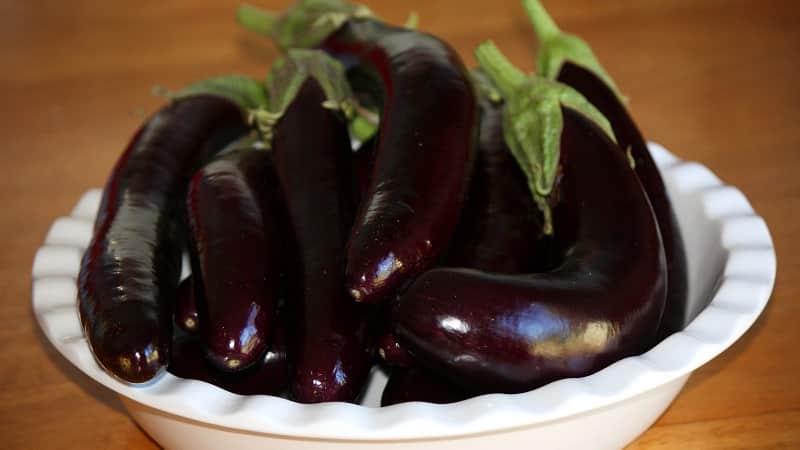 How to properly store eggplants at home until winter