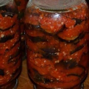 How to easily but deliciously prepare eggplants for the winter