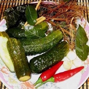 The best recipes for crispy pickled cucumbers with hot peppers for the winter