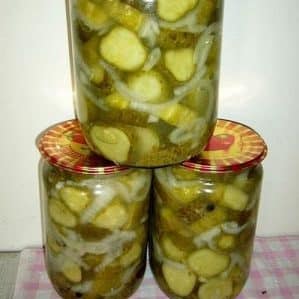 A selection of the best recipes for preparing cucumber slices for the winter
