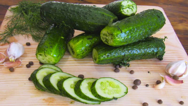 A selection of delicious recipes for preparing overripe cucumbers for the winter