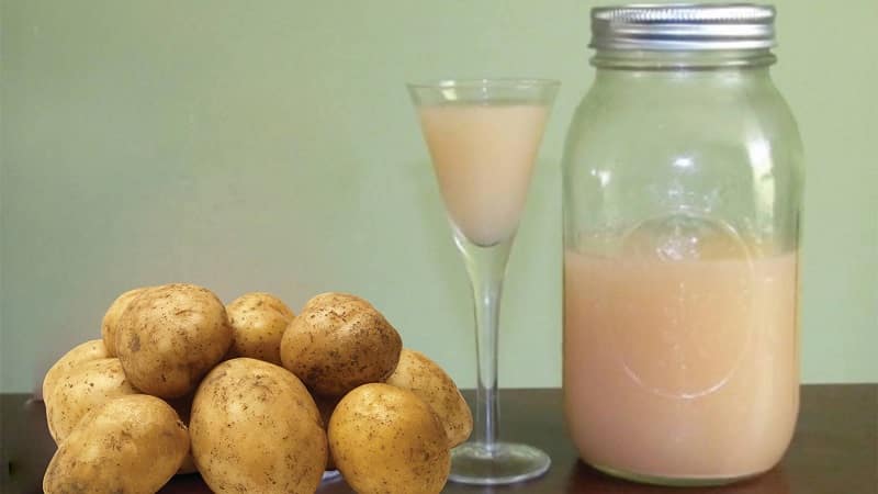 Recipes for making homemade potato face masks against wrinkles