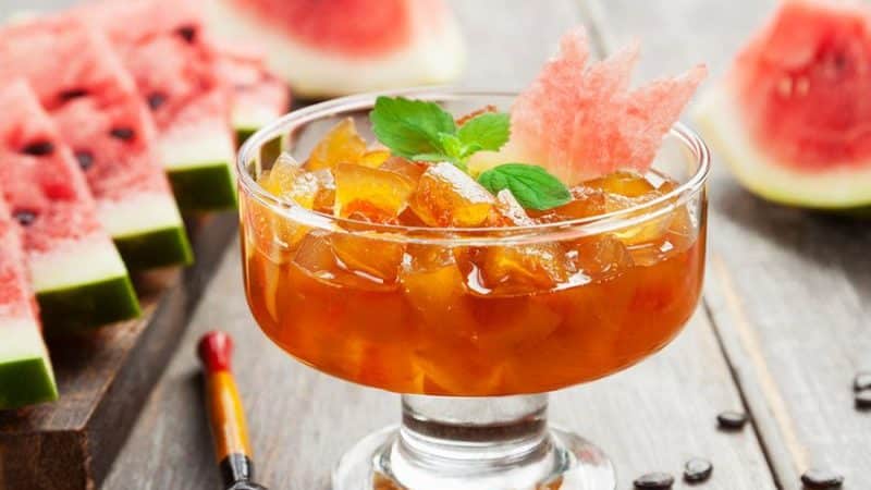 How to make simple and tasty watermelon and melon jam