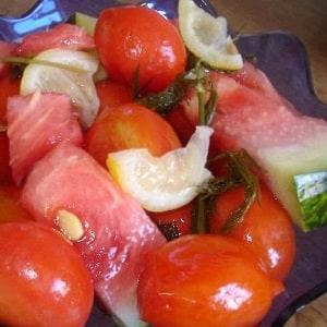Simple and quick recipes for the winter: pickled watermelons in 3 liter jars
