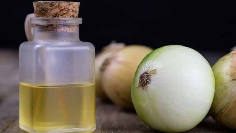 Onion hair masks for the treatment of baldness