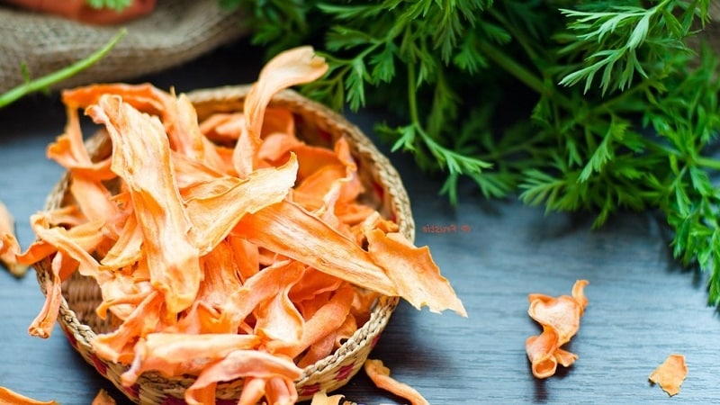 What is good about dry carrots, how to prepare them correctly and where to use them