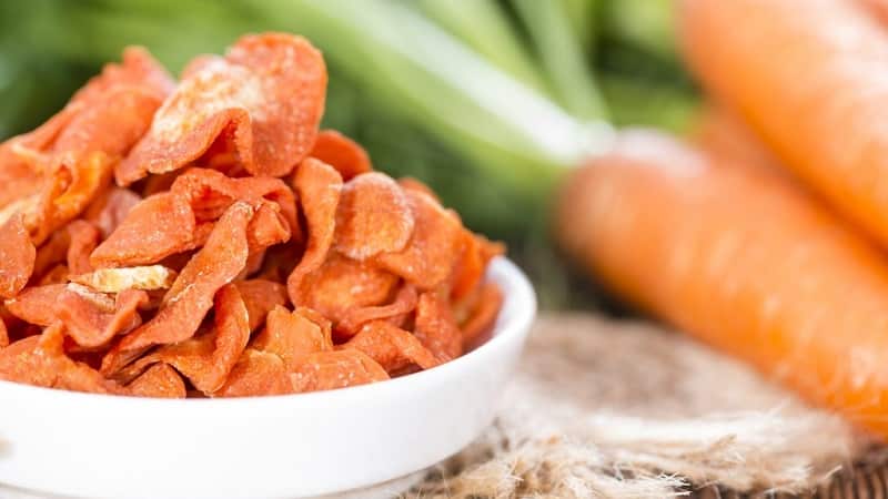 What is good about dry carrots, how to prepare them correctly and where to use them
