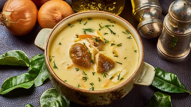 Quick and tasty weight loss with onion soup