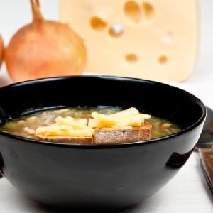 Quick and tasty weight loss with onion soup