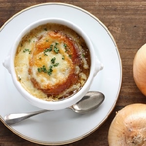 Quick and tasty weight loss with onion soup