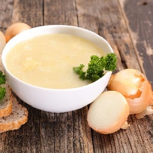 Quick and tasty weight loss with onion soup