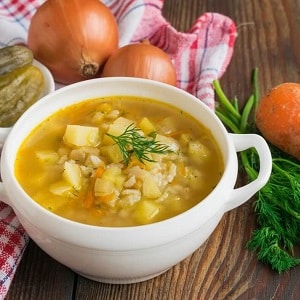 Quick and tasty weight loss with onion soup