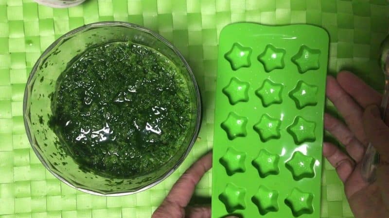 How to make parsley ice for the face: beauty and health of skin from simple ingredients
