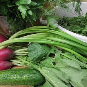 Is it possible to eat radish stem and leaves?